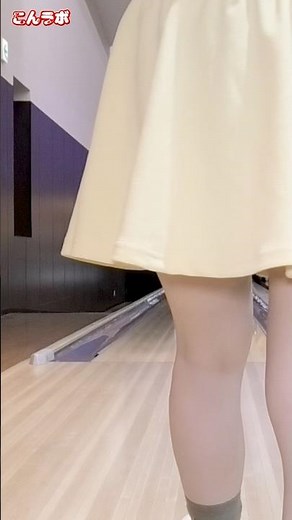 🦊A bowling beginner's double strike! On a roll with consecutive strikes🎳 #bowling #strike #bowling
