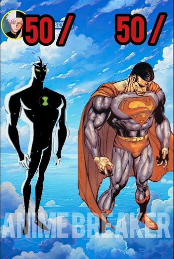 Alien x vs Superman#anime#viral