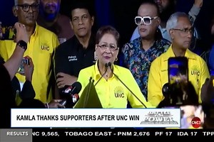 335K views · 8.8K reactions | Prime Minister-elect Kamla Persad-Bissessar gives her winning speech at the UNC's headquarters in Mulchan Seuchan Road, Chaguanas. | CNC3 Television, Trinidad and Tobago | Facebook