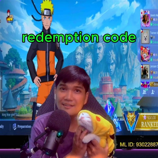 1.3M views · 3.8K reactions | Code MLBBxNaruto #MLBBShinobi #MLBBxNARUTO #NarutoCreatorParty | YOshiGaming TV | Facebook