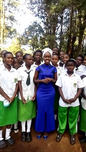 Miss Tourism Kenya Lamu at Karoti Girls High School