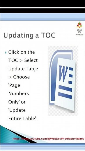 “MS Word Tips: Table of Contents, Index & Captions in Seconds! 📑✨”#viral #viralshort #viralvideo