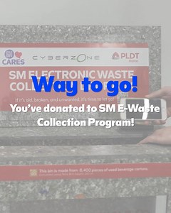 143 reactions · 65 shares | Curious about where all those donated E-Waste items go at SM? 樂♻ Let’s find out together! 朗 Thank YOU for donating your old electronics to SM E-Waste Collection Program! You've been a big help to our environment  #SupportingCommunities | SM Cares | Facebook