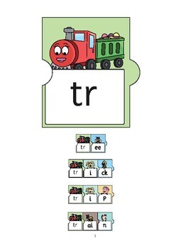 /tr/ Tracy Train Phase 4 phonics
