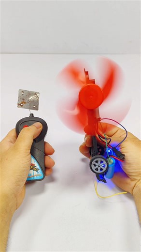 RC car car life Hack / mini fan / DC motor project