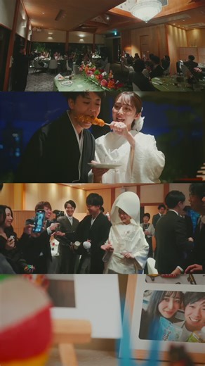 ꕤ おふたりのハレノヒ おふたりの想い 丁寧に心を込めて撮影いたします #結婚式 #結婚式準備 #エンドロール #名古屋花嫁 #徳川園