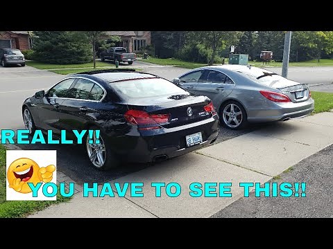 MERCEDES CLS VS BMW 650.... YOU HAVE TO SEE THIS LOL