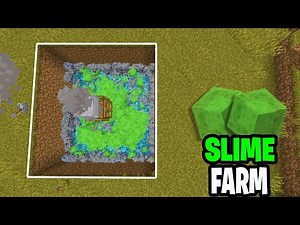 How To Make Slime Farm With Oozing Potion! - Minecraft