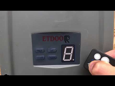 Programmation de la télécommande compatible ETDOOR/MAGUISA