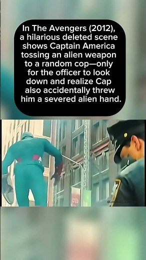 The Avengers Deleted Scene That Was Too Weird to Keep #movie