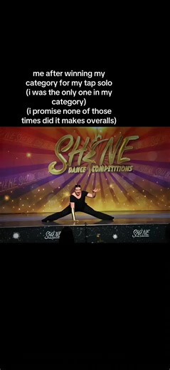 Winning Solo in Tap Dance Competition