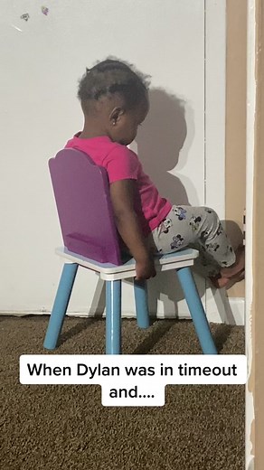 Dylan in timeout and this happened @Doritos #snackbandits #timeout #kids #snacks