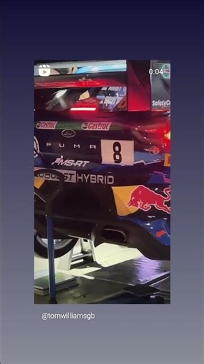 Ford Puma Rally1 Hybrid Launch control