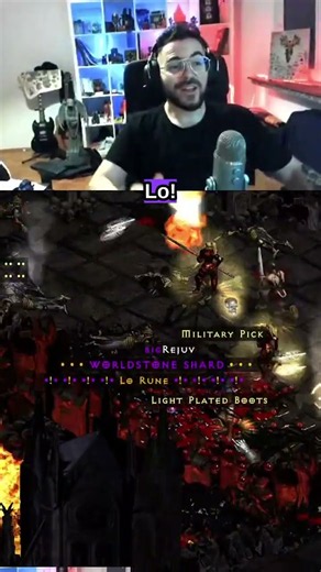 15 minutes of farming and THIS DROPPED in Diablo 2