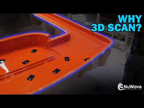 Why should you utilize 3D scanning in marine manufacturing and composites?