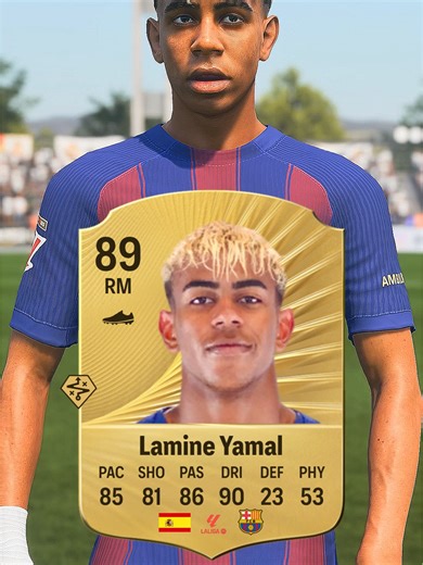 🇪🇸 LAMINE YAMAL FIFA / EA FC evolution (24-26) — Barcelona wonderkid rising to the top 🔵🔴 #fifa #eafc26 #barcelona #yamal #spain #laliga