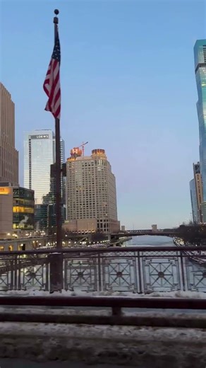 Frozen river views, glowing skyline nights, and -20°C wind chill - classic polar vortex energy