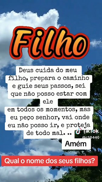 Proteção Divina: Cuida do Meu Filho