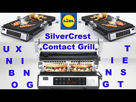 SilverCrest Contact Grill from Lidl | Kitchen Tools Unboxing and Testing