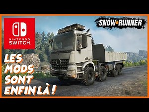 Les mods sont arrivés sur Switch ! - Snowrunner Switch