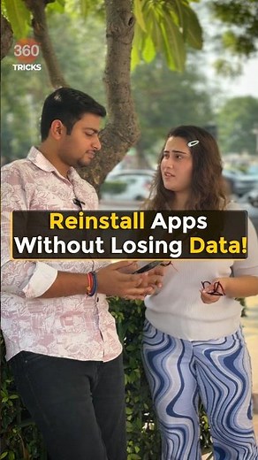 Reinstall Apps without Losing Data #shorts #playstore #apps #data #privacy #tipsandtricks #howto