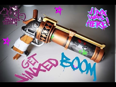 Making Jinx's Arcane Pistol - How I Built This Beautiful Cosplay Prop!