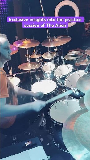 Practice session of ‘The Alien’ #shorts #dream theater