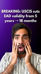 USCIS Just Cut EAD Validity - Students Must Watch