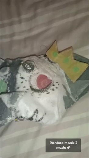 Ranboo mask!! ^^ ( Filler post ) #art