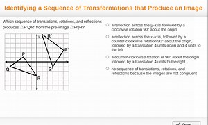 Identifying a Sequence of Transformations that Produce an Image... | Filo