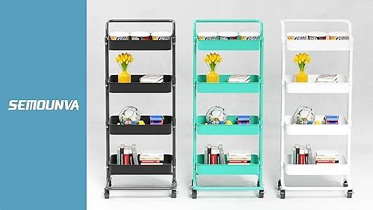 How to install the  rolling utility cart