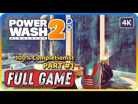 Insanely Satisfying Game is Finally Here! POWERWASH SIMULATOR 2 Gameplay| No Commentary - LONGPLAY