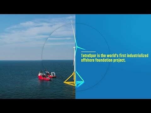 Optimizing Offshore Wind Turbine Foundations with Akselos | TetraSpar Project