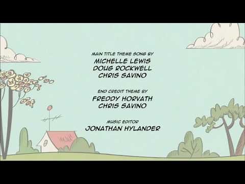 The Loud House closing credits with 20th Century Fox Television Distribution logo