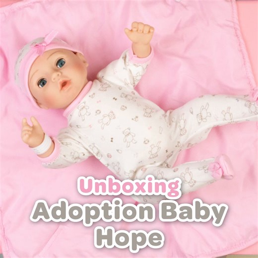  Unbox BIG love in one sweet little bundle! Meet Hope, our Adoption...