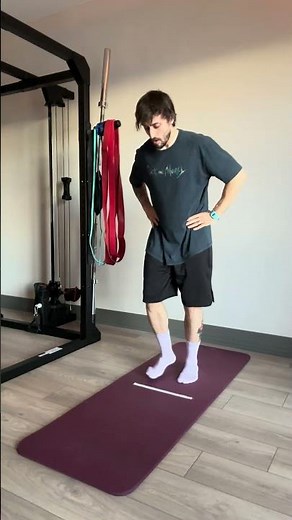 Single Leg Front and Back Hops (Moderate Speed)