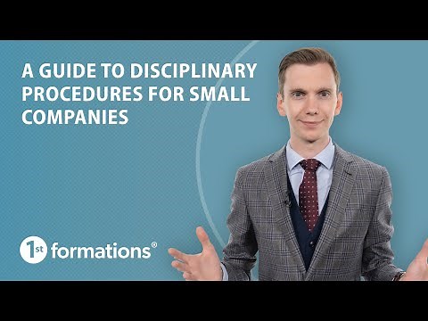 A Guide to Disciplinary Procedures for Small Companies