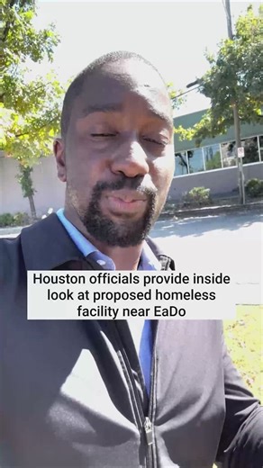 Houston EaDo homeless facility tour