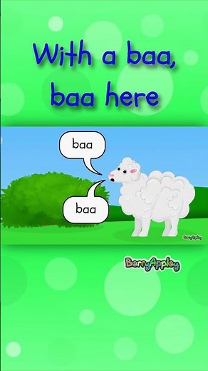 Sheep 🐑 Baa! Baa! Old MacDonald #AnimalSounds #English | BerryAppley