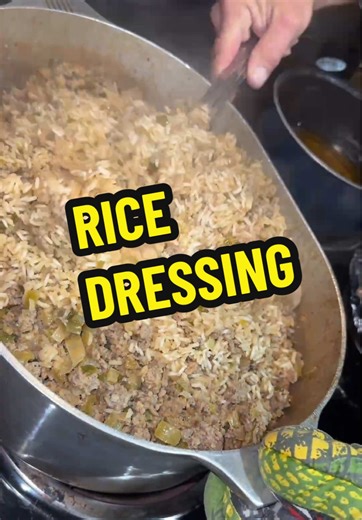 Delicious Rice Dressing Recipe - A Louisiana Classic