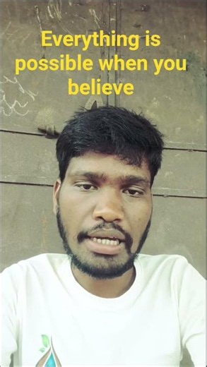 everything is possible when you believe