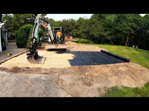 Excavating an Above Ground Pool Pad