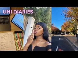 Uni Diaries | productive days | UCT final year computer science student
