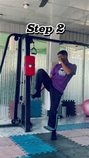 #Powerful karate Front kick attack tutorial # powerful attack #viral