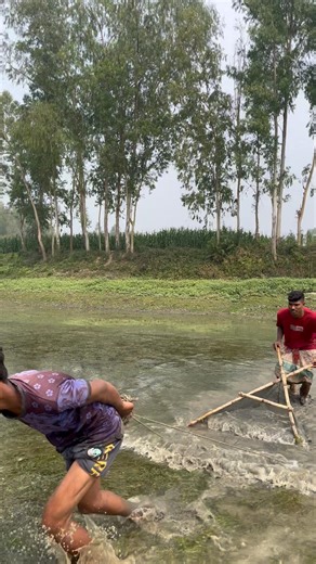 Catching Plenty of Fish Using an Old Traditional Push Net