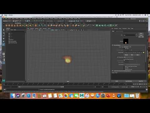 USING AN IMAGE SEQUENCE AS TEXTURE IN MAYA