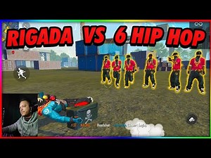 6 PLAYER HIPHOP VS RIGADA / 1VS6 CHALLENGE MOST HEADSHOT ROOM EVER
