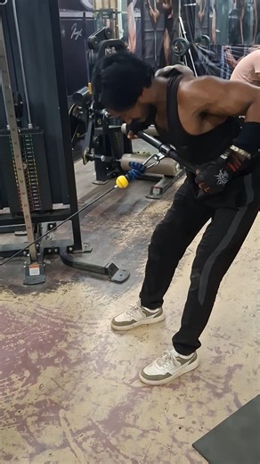 Low Cable Row for Lower Back 🔥 Build Strong Back FAST! #Shorts.