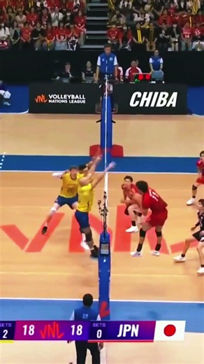 BRA vs JPN 💥 Monster Spikes Compilation #volleyball