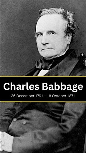 Who is Charles Babbage?